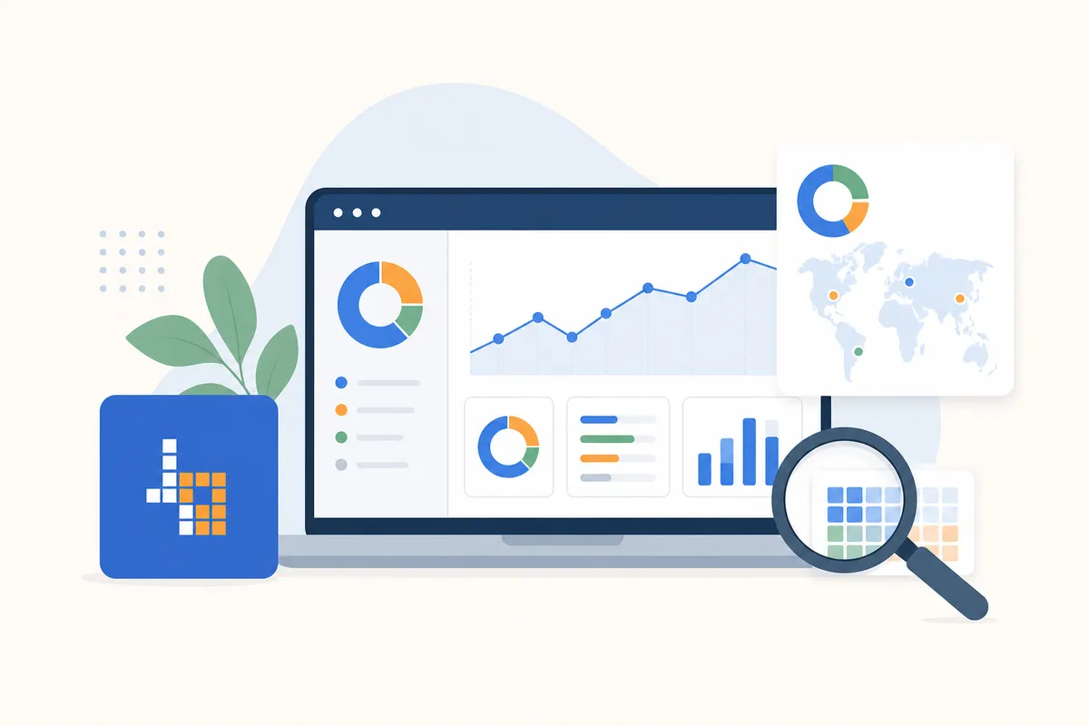 Répartition des fonctionnalités des SERP dans le Rank Tracker d'Ahrefs, par pays