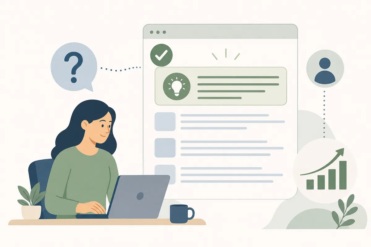 Article draft with the answer front-loaded in the first paragraph