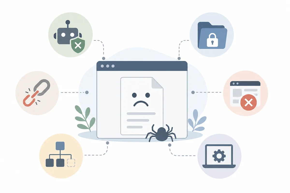a website audit checklist for fixing crawled currently not indexed pages