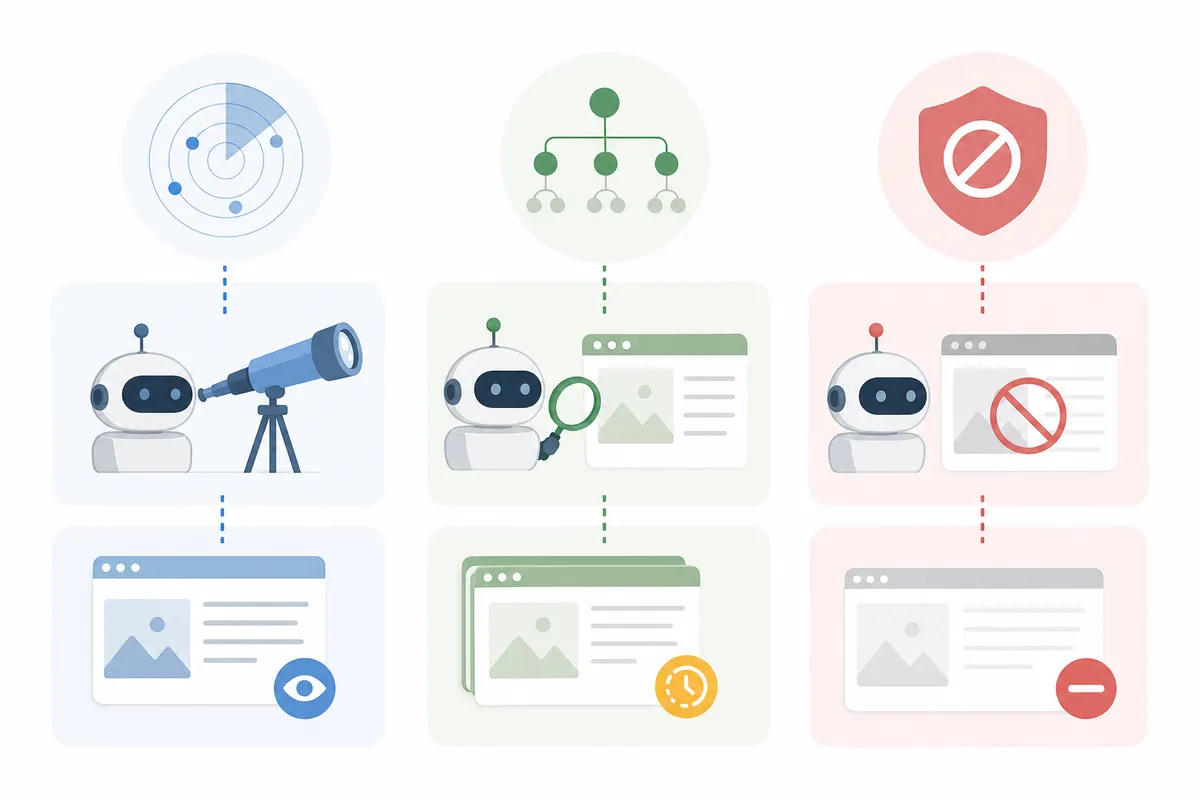Rapport d'indexation des pages de Google Search Console montrant une URL signalée comme détectée, actuellement non indexée