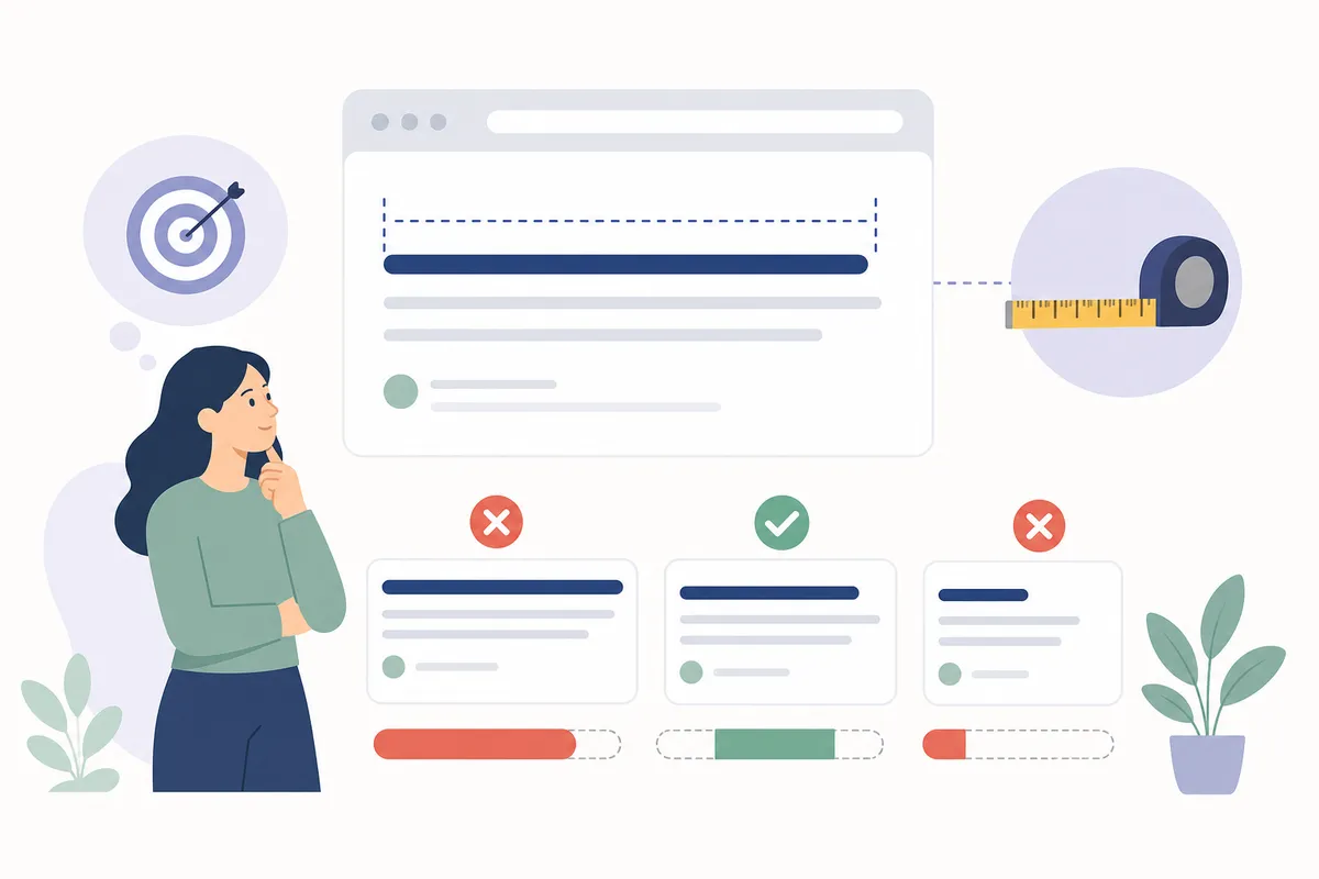 Desktop and mobile search results showing where a long SEO title gets cut off