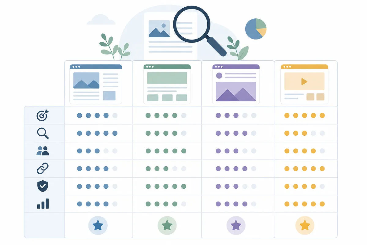 Graphique comparant douze techniques de rédaction SEO selon l'effort de mise en œuvre et l'impact sur le positionnement