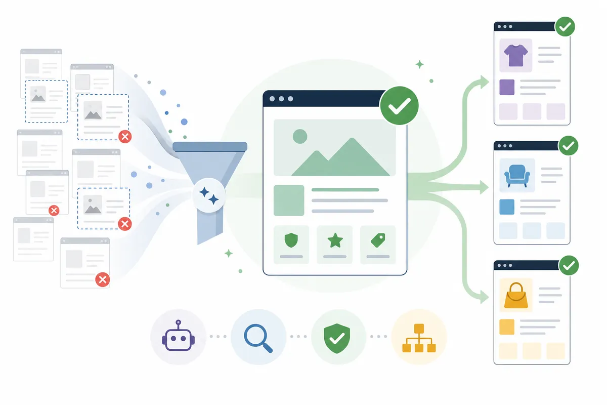 Quality gate checks for thin and duplicate content in ecommerce programmatic SEO