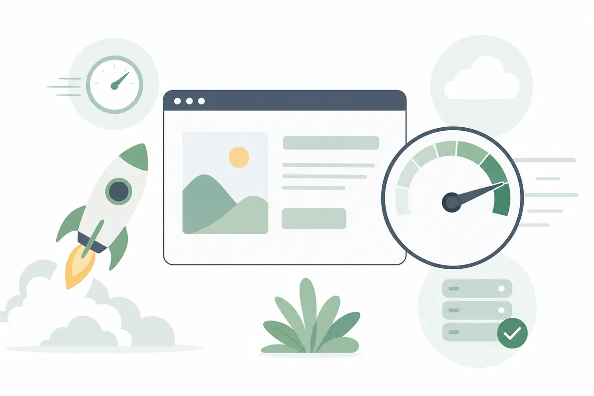 PageSpeed Insights report highlighting Core Web Vitals scores on a slow page
