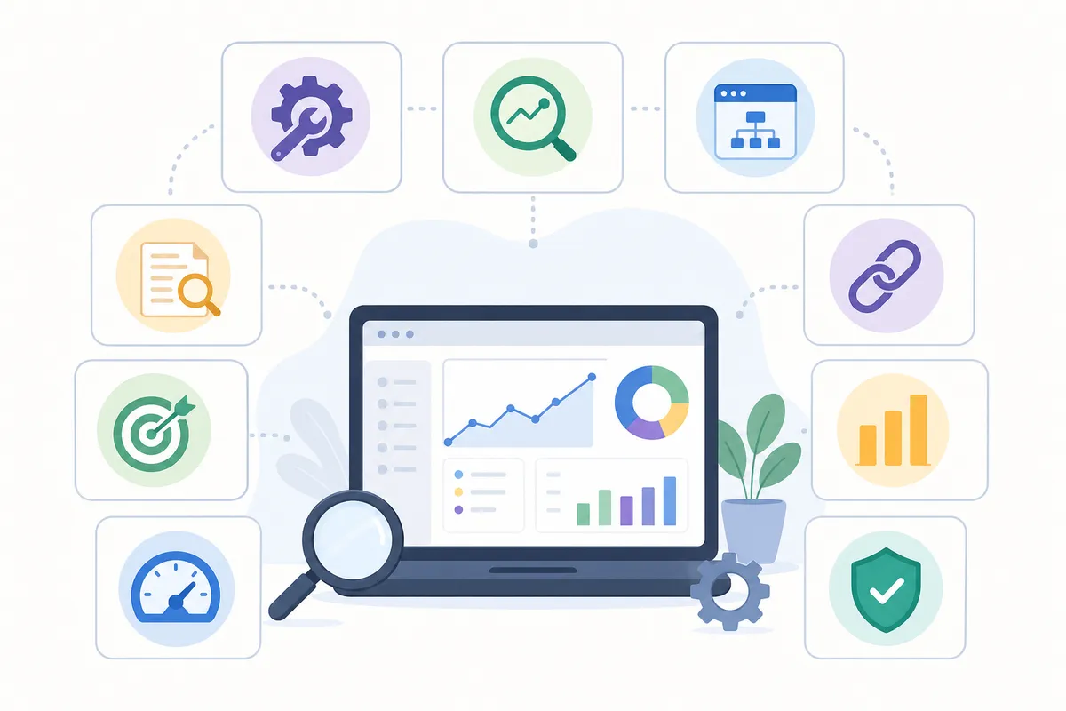 Side-by-side pricing chart for all-in-one SEO tools comparing free and paid tiers