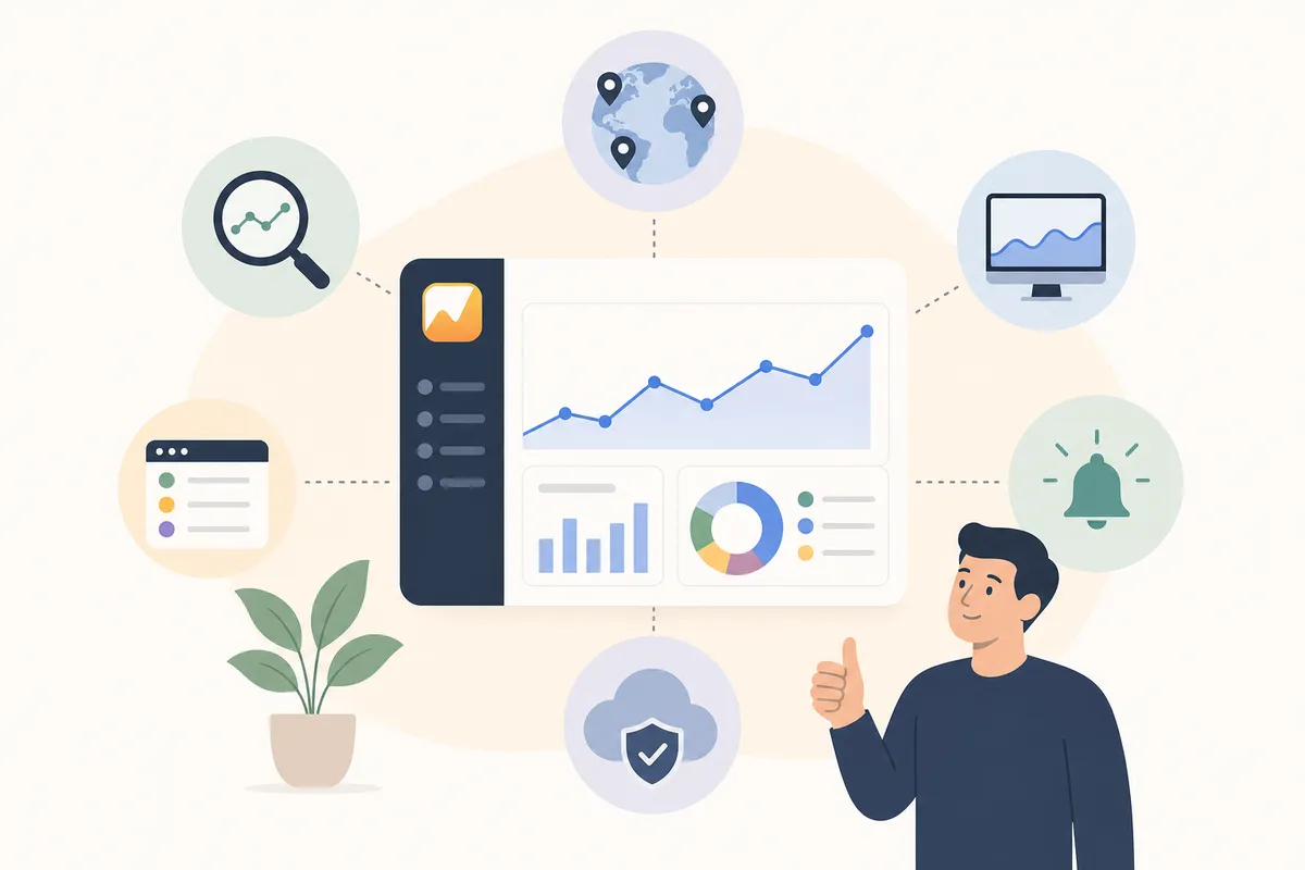Página de resultados de búsqueda de Google que ilustra los datos de la SERP afectados por la eliminación del parámetro num=100
