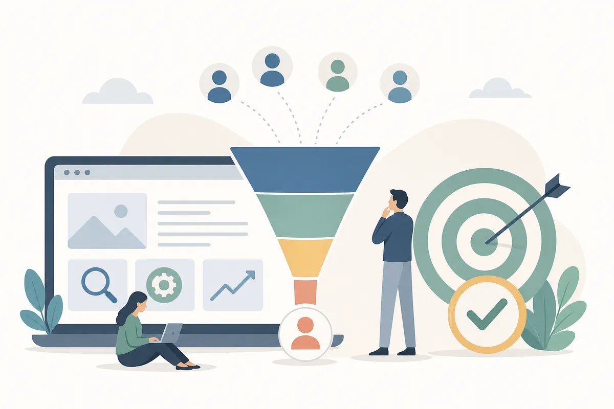 Chart comparing average SEO conversion rate benchmarks across industries