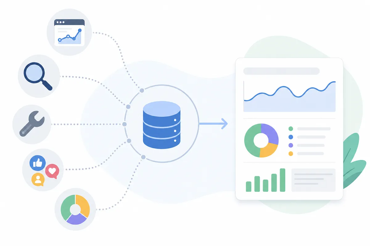 Comparison of Google Search Console, Google Analytics, and third-party SEO reporting tools